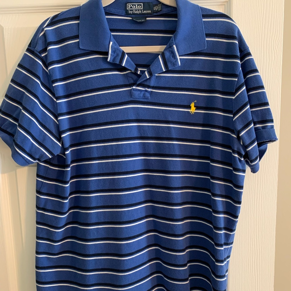 Men’s striped Polo shirt